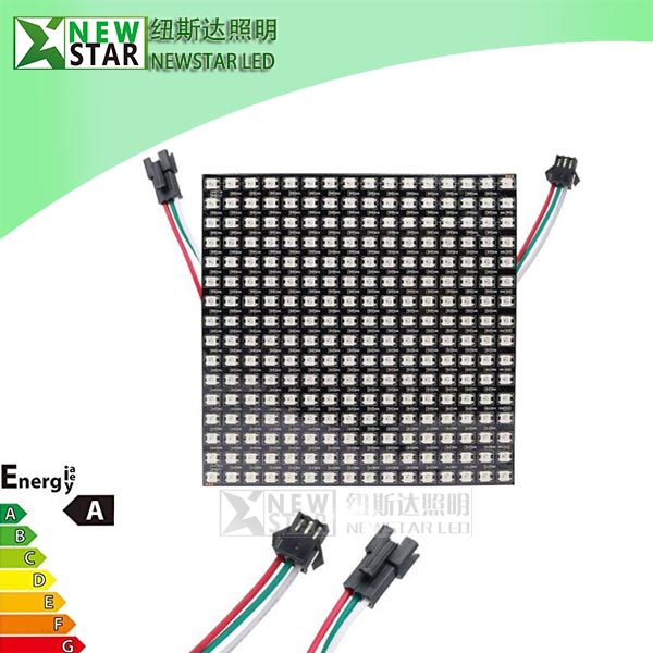 Matrix SK6812 WS2812B LED Flexible Panel 5050 RGB built-in WS2811 IC 8×8 8×32 16×16 Neopixel DC5V RGB pixel LED Sreen Display Light-1